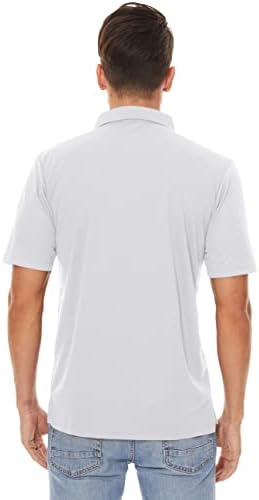 Magcomsen muške polo majice 3 gumba povremeni rad majice Brzi suhi košulja s kratkim rukavima golf košulja pique dres na otvorenom