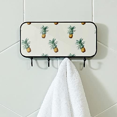 Lyetny držač ručnika zidni stalak za ručnike za ručnike dekor kupaonica ogrtač za ogrtač odjeća za dizajn ananasa za kupanje ručnik