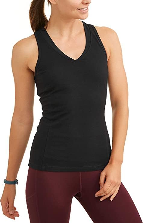Atletic Works Black Soot Active Racerback Tank Top - X -LARGE