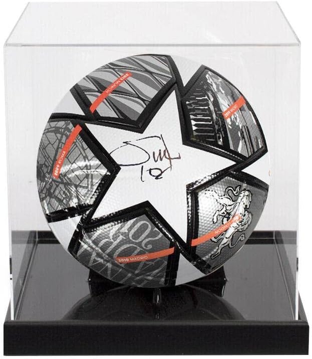 Sadio Mane potpisao nogomet Lige prvaka - u slučaju akrilnog prikaza - nogomet s autogramima
