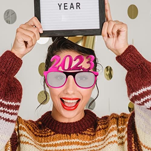 Sewacc Halloween Decor 1 Paru Novogodišnje naočale 2023 Novogodišnje naočale Smiješne naočale 2023 Ukrasne naočale za zabavu Photo
