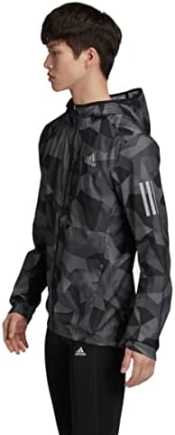 Adidas muški jakni s kapuljačom, metalno sivo/sivo/crno, veliko