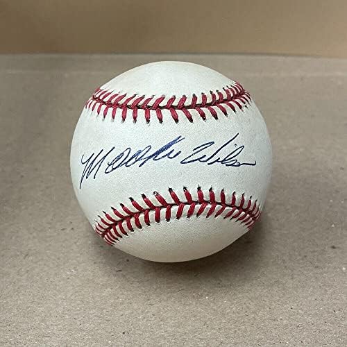 Mookie Wilson NY Mets potpisala je onl bejzbol auto s B&E hologram - autogramirani bejzbol