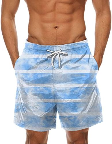 ZDDO muške havajske ploče kratke hlače ljetne prozračne prazničke praznine plivačke komore Ocean Animal Print casual plaže kratke hlače