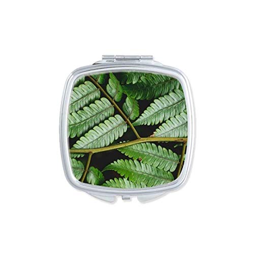 Listovi prirode fotografije ogledalo prijenosni kompaktni džepni šminka dvostrano staklo