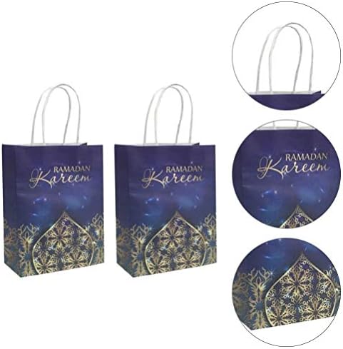 Kutije za pohranu ukrasne 6pcs male bajramske vrećice za pakiranje poklona, vrećice za slatkiše, prijenosne Ramazanske vrećice za pakiranje