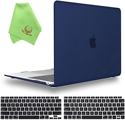 UESWill kompatibilan s 2018-2022 MacBook Air 13 inčni M1 Retina Display & Touch ID & USB-C Model A2337 M1 A2179 A1932, Tvrda futrola