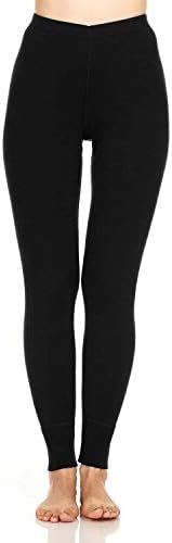 Minus33 Franconia ženske hlače srednjeg sloja srednje težine - merino vuna - toplinska dna - bez svrbeža obnovljive tkanine