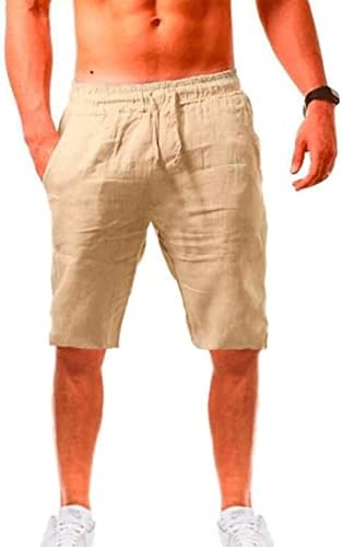 ADSSDQ kratke hlače muškarci, muške modne kratke hlače casual ravne solidne boje u boji s džepnim muškim kratkim hlačama