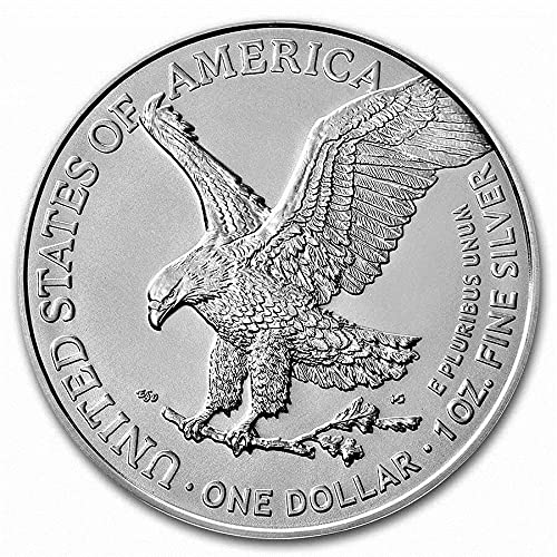2021. Američki srebrni orao tip 2 .999 Fino srebro s našim potvrdom o autentičnosti dolar necirkulirana američka metvica