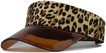 Štitnik za šešir zaštita vizira ženska bejzbolska kapa s printom Sunčane naočale modne Leopard bejzbolske kape