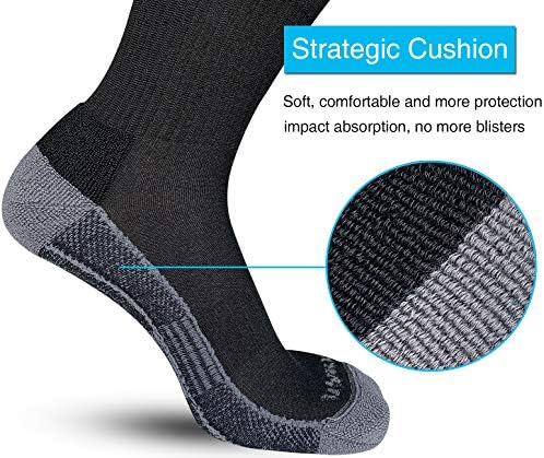 Muške čarape za radne čizme s jastučićima za kontrolu vlage
