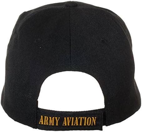 Crna bejzbolska kapa s vezom, Službeno licencirana od strane zrakoplovstva američke vojske