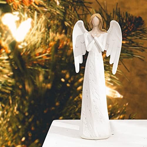 Ziczamla čuvar anđela figurine SIMPATION dar, kolekcionarski ručno oslikani anđeoski ukrasi dekor za sobu, statue anđela pokazuju ljubav,