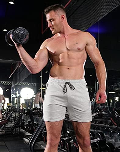 Pudolla muške teretane za vježbanje kratke hlače uteganje utega kratkih hlača za muškarce za trening za bodybuilding s džepovima s