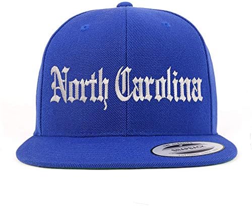 Modna trgovina Države Sjeverna Karolina, staroengleska vezena ravna bejzbolska kapa