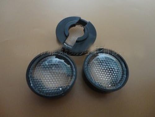 10pcs 21mm LED leća od 70 stupnjeva s nosačem u crnoj boji