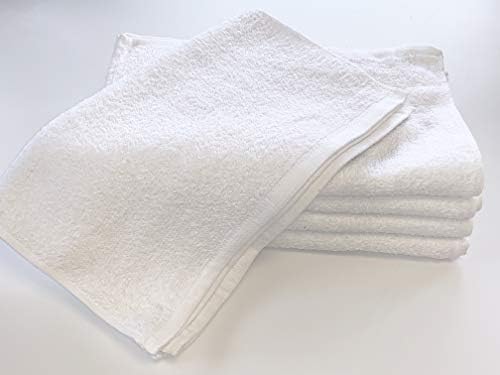 ITC 600 50 desetak novih bijelih barnih ručnika bar pamuka super upijajući 16x19