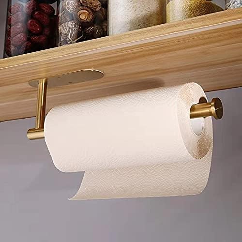 Držač papirnatog ručnika ispod ormara zidni nosač papirnati ručnik stalak za kuhinjsku papir držač samoprihvatljivog jumbo valjaka