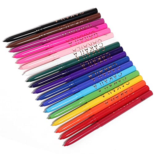 Olovke za oči za žene-vodootporne, otporne na mrlje - sjajna tekuća olovka u boji koja stvara profesionalnu šminku za oči za žene