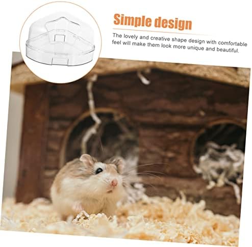 Ipetboom toaletni kade pijesak kavez miševi kupaonica plastika mali suhi prozirni za štakor velikim hrčcima pribor za sakrivanje kućnih