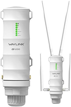 WAVLink AC1200 Vanjska energija Vanjska vremenska zaštita od WiFi raspona/bežična pristupna točka/usmjerivač s pasivnim PoE