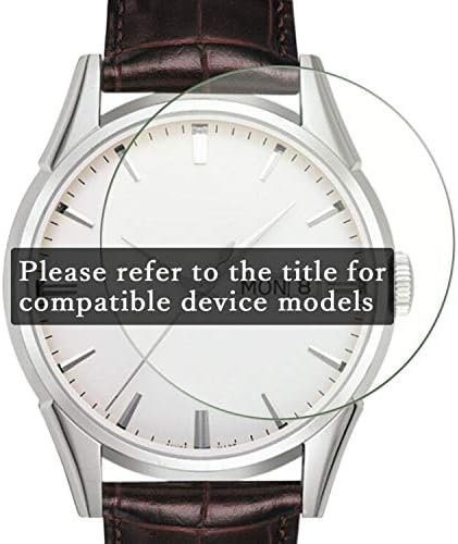 Synvy [3 pakiranje] Zaslon zaslona, ​​kompatibilan s Timex Easy Reader TW2R36000 TPU Film Smartwatch Smart Watch Protectors [Ne ublaženo