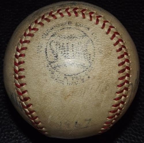 Casey Stengel Lefty Grove Red Ruffing Zack Wheat Waner potpisao bejzbol JSA loa! - Autografirani bejzbol