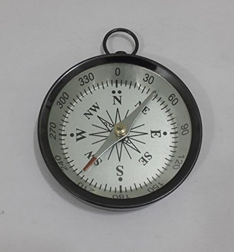 Thorinstruments solid mesingački džep kompas 3 brončani kompas rustikalni vintage dekor doma