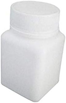 12pcs 60ml 2oz prazne bijele četvrtaste bočice s kapsulama s vijčanim poklopcem prijenosna Torbica za odmor za svakodnevni život
