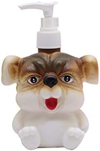 Hyever Slatka sapuna za pse crtana crtana životinja sapun za ruke, sapun za ruke, šampon, dozator gel za tuširanje, pogodan za kupaonice,