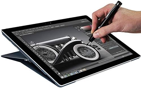 Broonel Black Mini Fine Point Digital Active Stylus olovka kompatibilna s HP 14 dijagonalnom HD SVA BrightView Notebook