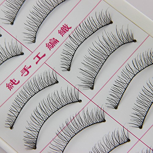 Prirodne trepavice za žene šminka lažne trepavice za oči duge modne trepavice prirodne rijetke 10 pari trepavica voluminozne Futrole