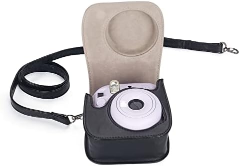 Zaštitna torbica za kameru od 12, kompatibilna s 12 11, torba od PU kože s džepom i podesivim remenom za rame