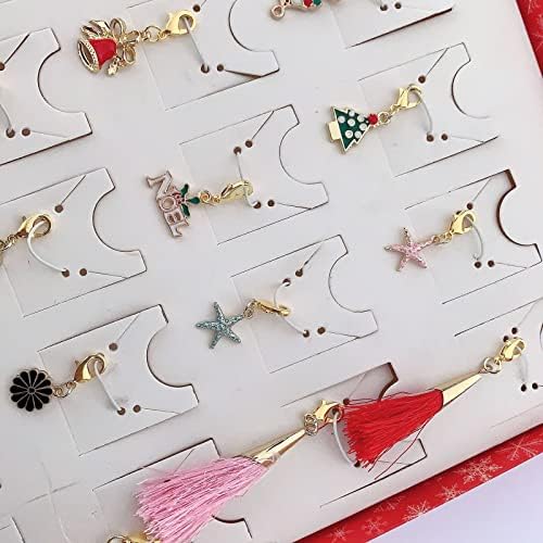 2021 adventski kalendarski set nakita-božićna ogrlica odbrojavanje Božića