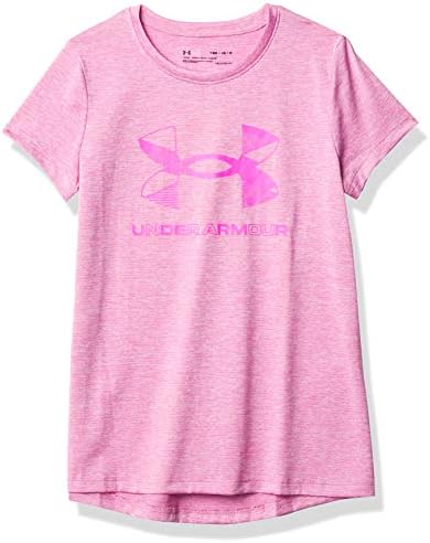 Under Armour Girls 'Grafički obruč Veliki logotip majica s kratkim rukavima