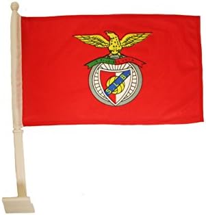 Superdave Superstore Benfica Portugal Nogometna momčad zastava za teške dužnosti automobila 12 x18 Novo