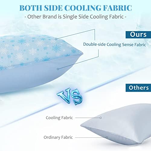 Oigae rashladni jastučići Standardni, dvostrani rashladni jastuci za hlađenje vlakana sa skrivenim patentnim zatvaračem, prozračni