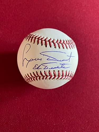 Luis Tiant, El Tiante Ins, Autographed Službeni bejzbol - Autografirani bejzbols
