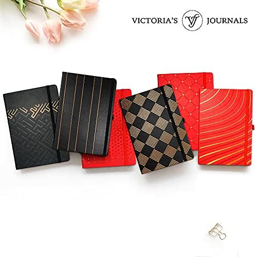 Victoria's Journals Notebook, isprekidana nedatirana planer Sofia Hard Cover Vintage Journal Upravljanje vremenom i organizator ciljeva,