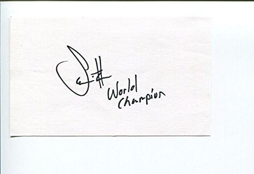 Sammi Henson, Američka olimpijska srebrna medalja u hrvanju slobodnim stilom, potpisala je autogram-MIB