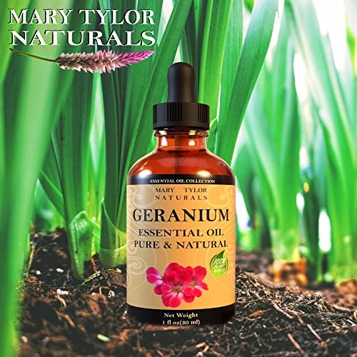 Geranium esencijalno ulje, vrhunski terapijski stupanj, čista i prirodna, savršena za aromaterapiju, difuzor, uradi sam Mary Tylor