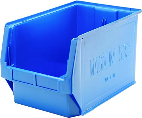 Kvantno skladištenje QMS533BL s 3-paketom Magnum Teška kanta za plastično skladištenje, 19-3/4 x 12-3/8 x 11-7/8 , plava