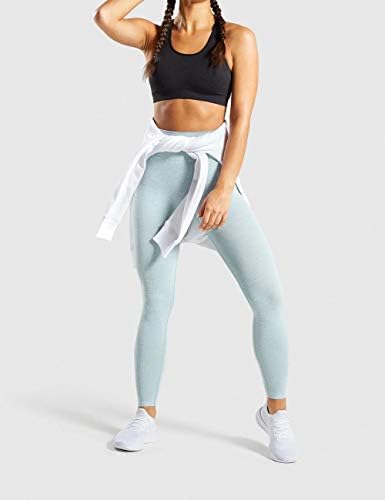 M Moyooga bešavne noge za žene Visoki struk za kontrolu trbuha Gym Sport Active Yoga Fitness hlače