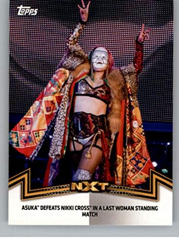 2018. Topps WWE Women's Division evolucija Zapampće utakmice i trenuci NXT-10 Asuka pobijedi Nikki Cross NM-MT