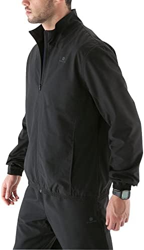 Muška osnovna jakna za fitness staze - crna
