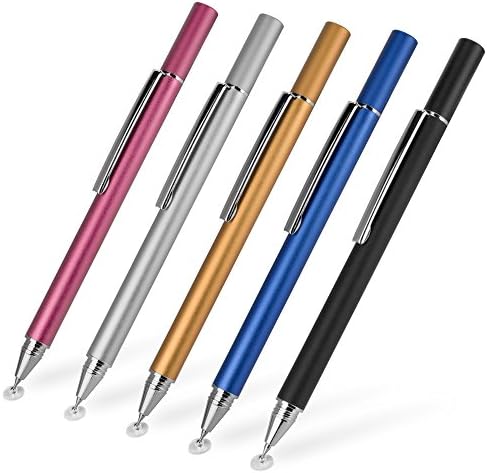 Boxwave olovka kompatibilna s MSI Summit E14 - Finetouch Capacitive Stylus, Super precizna olovka olovke za MSI Summit E14 - Metalno