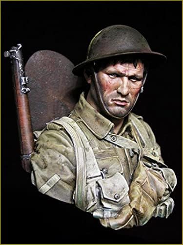 RISJC 1/10 Neobokivani i nezadovoljni model modela od smole, poprsje britanskih vojnika u Drugom svjetskom ratu/33187J