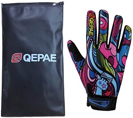 Qepae® prozračne biciklističke rukavice protiv klizanja punih prstiju Gel rukavice za skijanje za vožnju biciklom - raskošna boja