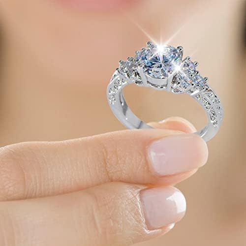 2023 novi prsten Ženski kažiprst cirkon osobnost bijelo svjetlo Moda svi prstenovi prstenjaci modni luksuzni prstenovi za desnu ruku